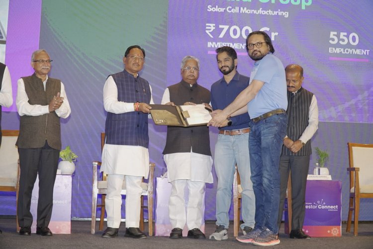 गुजरात और छत्तीसगढ़ मिलकर विकसित भारत के निर्माण में निभाएंगे अहम भूमिका - सीएम विष्णुदेव साय
